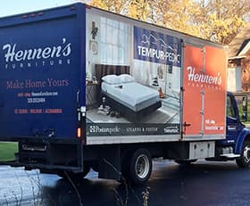Furniture Delivery Truck